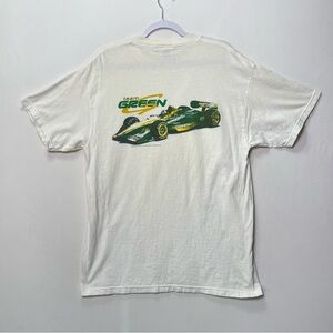 Vintage 90s Single Stitch Graphic Tee Formula 1 Aston Martin Andretti Size Large